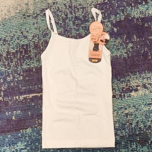 Shapermint White Scoop Neck Cami